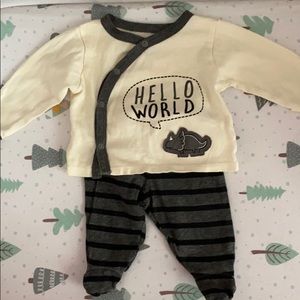 Newborn gerber outfit